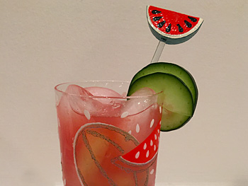 Watermelon Pimm's Cup
